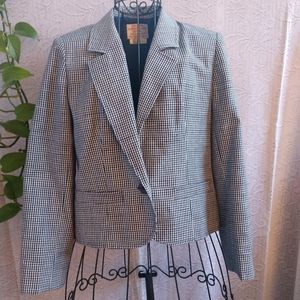 Pendleton Country Sophisticates Gingham Lightweight Blazer Jacket